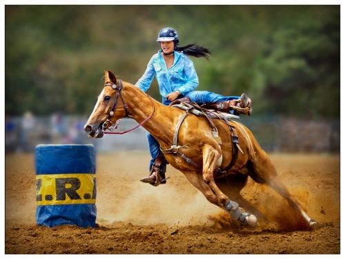 Around the barrel
