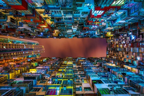 Homes at Night