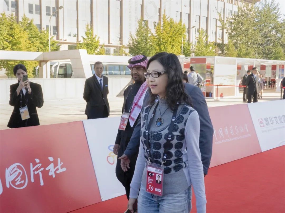 At the opening ceremony, Manolis Metzakis, GPU President, and Guo Jing, Vice President of GPU are joined by other international guests on the red carpet